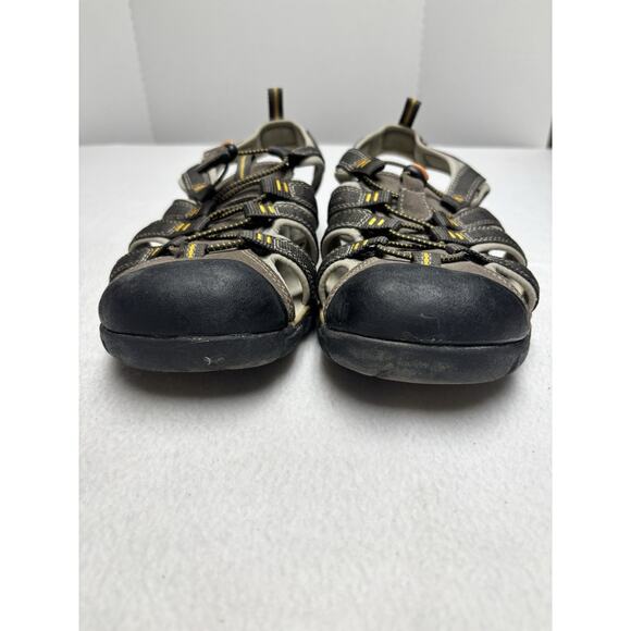 Size 13 Croft & Barrow Sandals Beige Casual Round Toe Slip On Suede Adult Mens - Picture 4 of 7